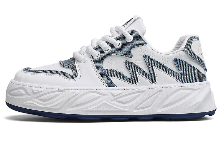 Buy 환구 로우탑 '화이트 블루' (Huanqiu Low-Top 'White Blue') HQ-LHCX375WL