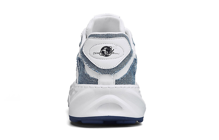Shop Huanqiu Lage Sneakers ''Wit Blauw'' HQ-LHCX375WL