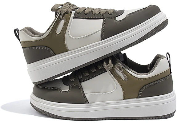 環球 HUANQIU 休閒百搭 防滑耐磨 低幫 板鞋 男款 米棕 Shop 環球 HUANQIU 休閒百搭 防滑耐磨 低幫 板鞋 男款 米棕