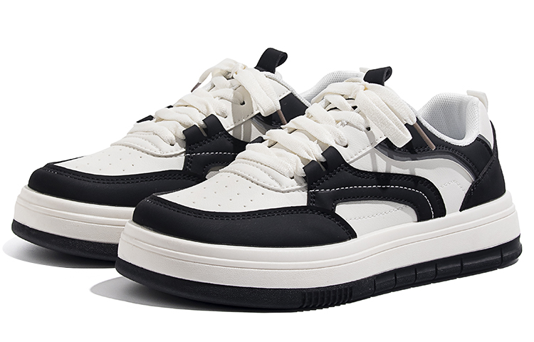 Huanqiu Low-Top Casual 'Beige Black' 圖 3