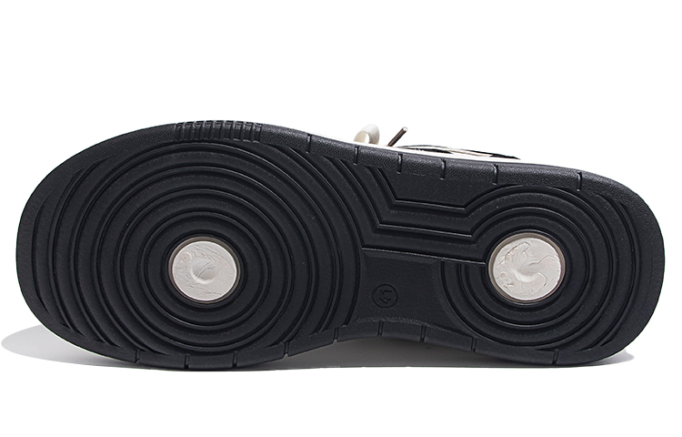 Huanqiu Low-Top Casual 'Beige Black' 圖 5