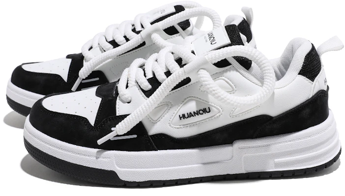 環球ローカットスニーカー 白黒 (Huanqiu Rōkatto Sunīkā Shirokuro) HQ-XFCB22162WB Lookbook 環球ローカットスニーカー 白黒 (Huanqiu Rōkatto Sunīkā Shirokuro) HQ-XFCB22162WB