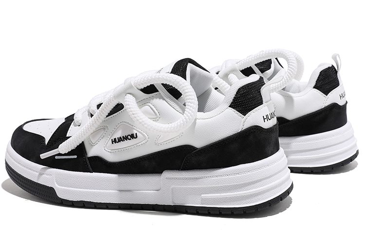 Purchase 環球ローカットスニーカー 白黒 (Huanqiu Rōkatto Sunīkā Shirokuro) HQ-XFCB22162WB