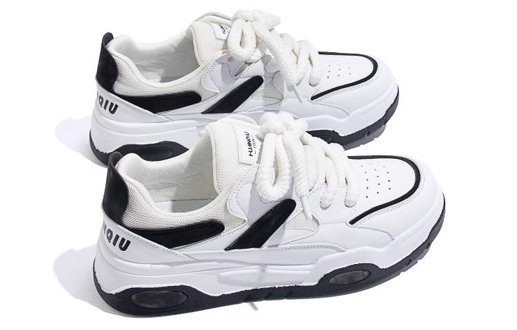 Shop Kasut Skate Low-Top Huanqiu 'Putih Hitam' ZHQ5158WB