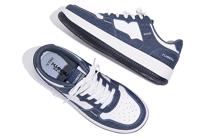 Shop Zapatillas de Skate Huanqiu Low-Top 'Azul Denim' ZHQ-HY110WNL