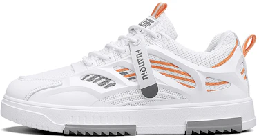 Huanqiu Low-Top Skateboard Shoes 'White Grey' HQ-KLCX317WH Huanqiu Low-Top Skateboard Shoes 'White Grey' HQ-KLCX317WH