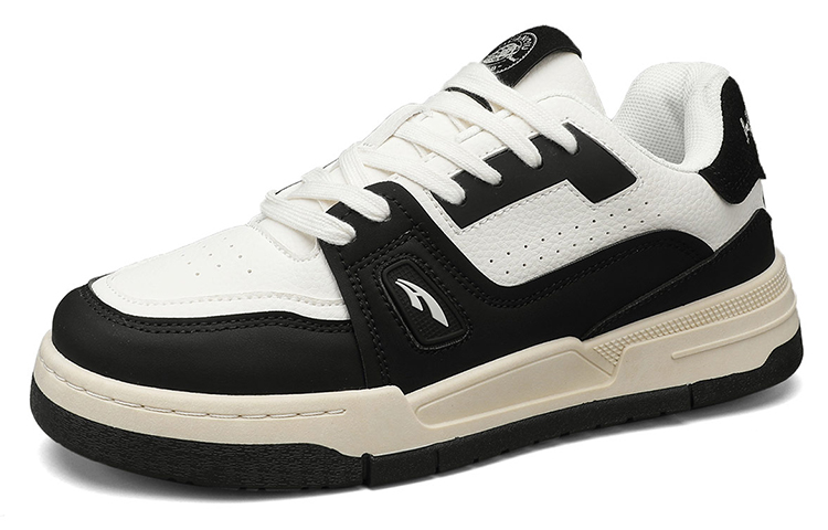 Huanqiu Low-Top Skateboard Sneakers 'White Black' 圖 2