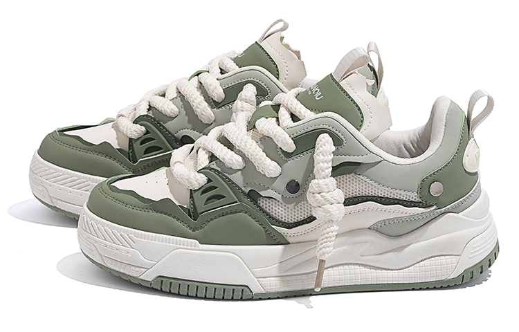 Huanqiu Low-Top Sneaker 'Beige Green' 圖 2