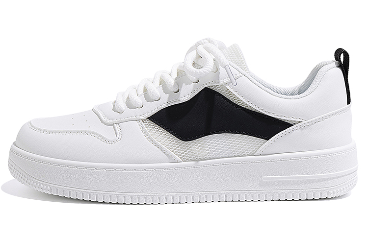 Buy 環球ローカットスニーカー 白黒 (Huanqiu Rōkatto Sunīkā ShiroKuro) ZHQ-HY108WB