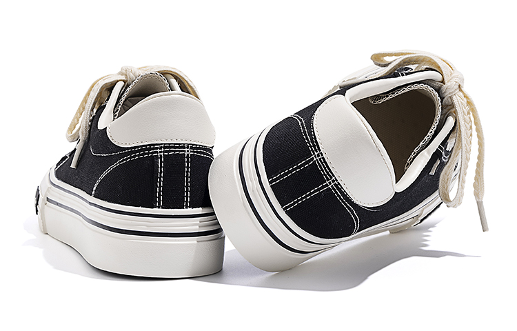 Huanqiu Low-Top Sneakers 'Beige Black' 圖 5