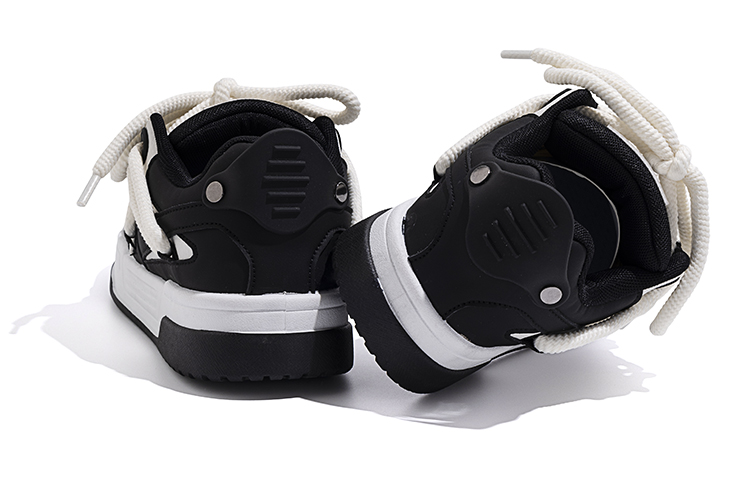 Huanqiu Low-Top Sneakers 'White Black' 圖 5
