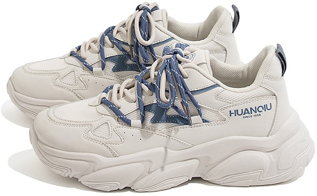 Huanqiu Low 'Beige Blue Dad Shoe' ZHQ1017ML Order Huanqiu Low 'Beige Blue Dad Shoe' ZHQ1017ML