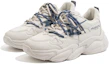 Shop Huanqiu Low 'Beige Blue Dad Shoe' ZHQ1017ML