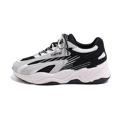 Huanqiu Low 'Black Patchwork'