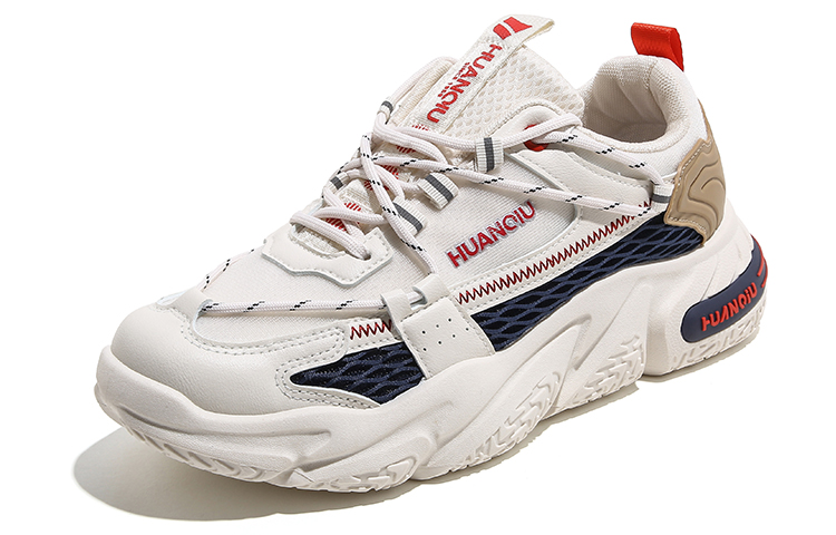 Huanqiu Low 'Patchwork Beige Red' 圖 2