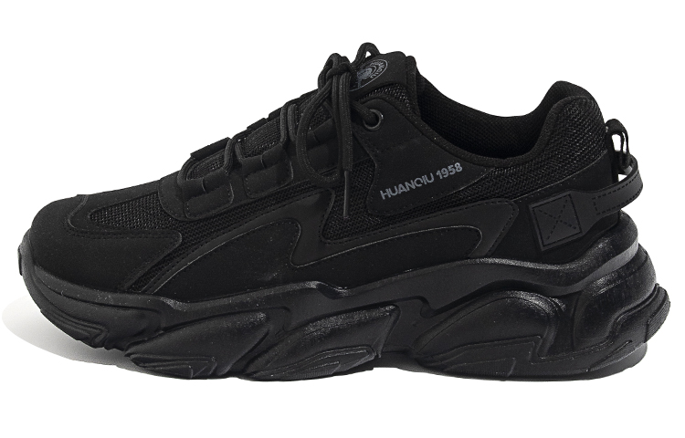 Huanqiu Low 'Slip-Resistant Breathable Black'