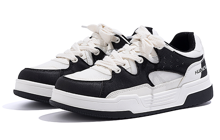 Huanqiu Low Top 'Beige-Black Patchwork' 圖 2