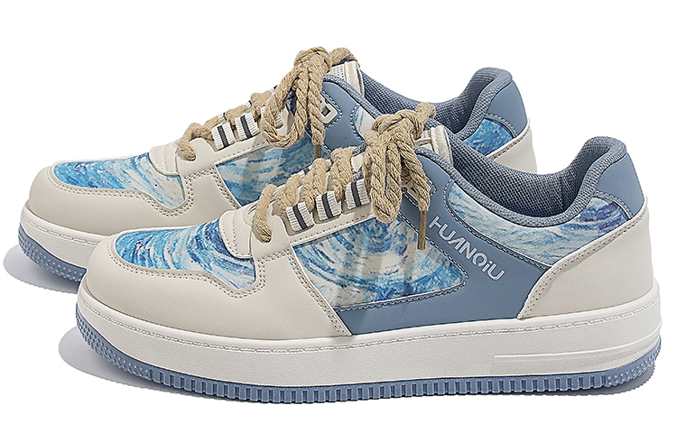 Order 環球ローカット ベージュブルー ZHQ-HY079ML