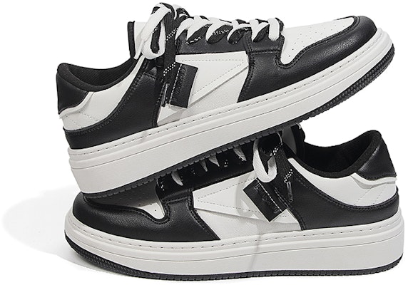 Huanqiu Low Top 'Negro y Blanco' ZHQ-HY007WB Shop Huanqiu Low Top 'Negro y Blanco' ZHQ-HY007WB