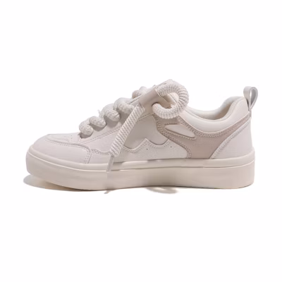 Huanqiu Low Top 'Patchwork Casual Beige'