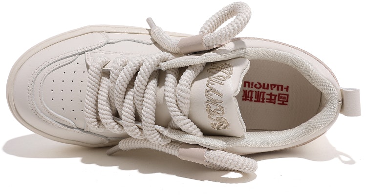Huanqiu Low Top 'Patchwork Casual Beige' H20795-1MKQ Lookbook Huanqiu Low Top 'Patchwork Casual Beige' H20795-1MKQ