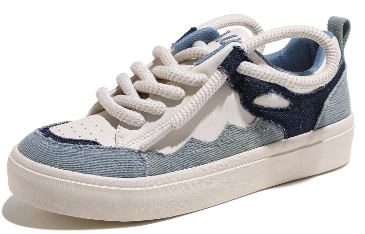 Order 环球低帮 '拼接百搭休闲蓝白' H20795-1WL