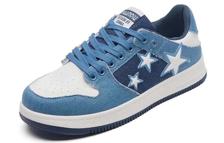 Huanqiu Low Top 'Star White Blue' 圖 2
