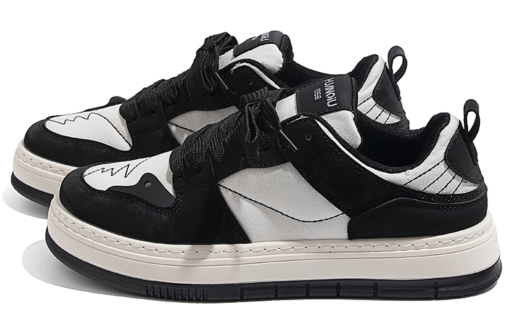 Huanqiu Low Top 'White Black' 圖 2