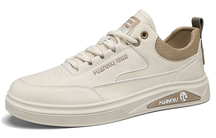 Huanqiu Low Top Sneakers 'Beige' 圖 2