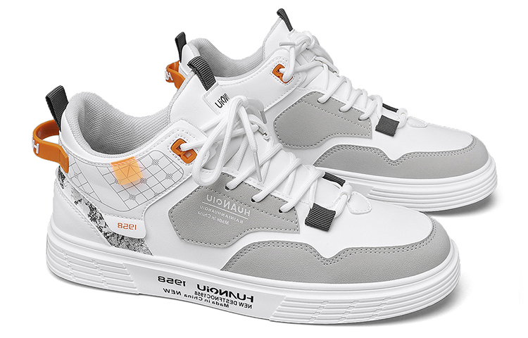 Purchase Huanqiu Mid-Top Skate Shoe 'White' HQ-QSCX257W