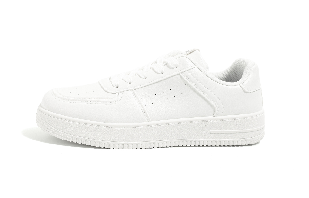 Huanqiu Mid-Top Skateboard Shoe 'Versatile White' YW-223806