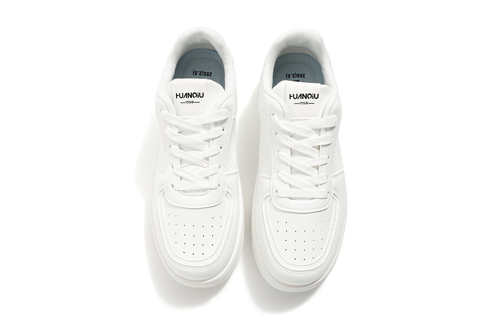 Order Huanqiu Mid-Top Skateboard Shoe 'Versatile White' YW-223806