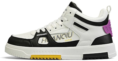 Huanqiu Mid-Top Skateboard Sneakers 'Black Purple' HQ-KLCX377BV Huanqiu Mid-Top Skateboard Sneakers 'Black Purple' HQ-KLCX377BV