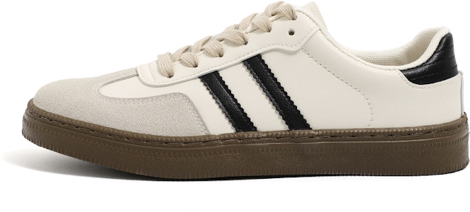 Huanqiu Retro Casual Bajo 'Beige Negro' YW-231819 Buy Huanqiu Retro Casual Bajo 'Beige Negro' YW-231819