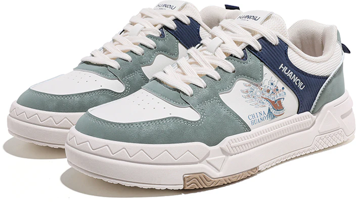 Kasut Skate Huanqiu 'Beige Hijau' HQ-HWCB22151DG Lookbook Kasut Skate Huanqiu 'Beige Hijau' HQ-HWCB22151DG