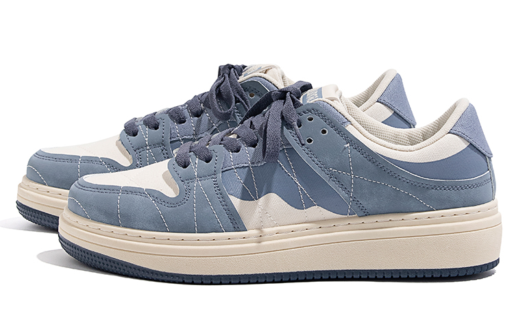 Order Sepatu Skate Huanqiu 'Beige Biru' ZHQ-HY066ML