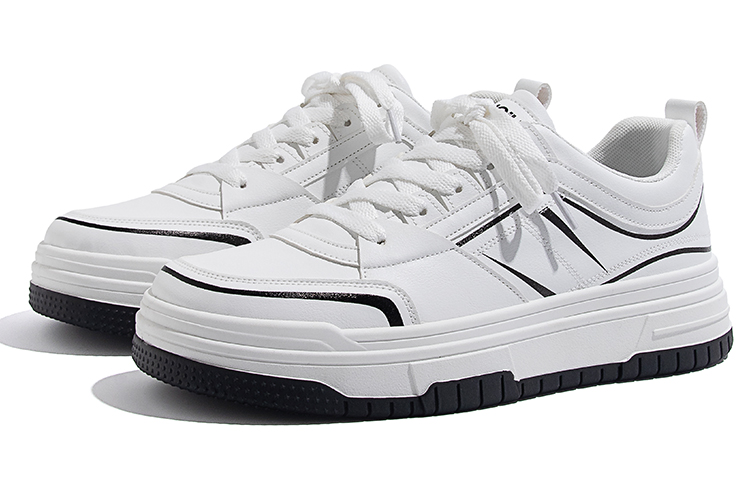 Lookbook 环球滑板鞋 '黑白' ZHQ-XB011WB