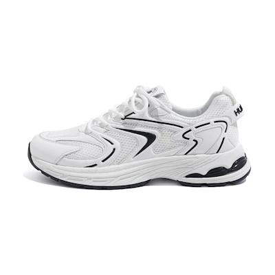 Huanqiu Sneaker 'White Black Spliced Mesh'