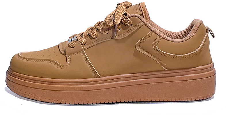 Baskets Décontractées Huanqiu Sole Épais Style Air Force 1 Khaki Foncé SYXH110 Deep Earth Yellow Buy Baskets Décontractées Huanqiu Sole Épais Style Air Force 1 Khaki Foncé SYXH110 Deep Earth Yellow