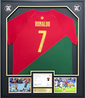 Huayi Taozhen Cristiano Ronaldo Signed Portugal 2022 World Cup Soccer Ball with Official COA. 7227003-HUAYITAOZHEN Huayi Taozhen Cristiano Ronaldo Signed Portugal 2022 World Cup Soccer Ball with Official COA. 7227003-HUAYITAOZHEN