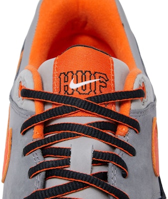 HUF x Nike Air Max 1 2024 "Anthracite Brilliant Orange" 舒適 防滑耐磨 低筒 休閒生活鞋 男女款 灰橙 1