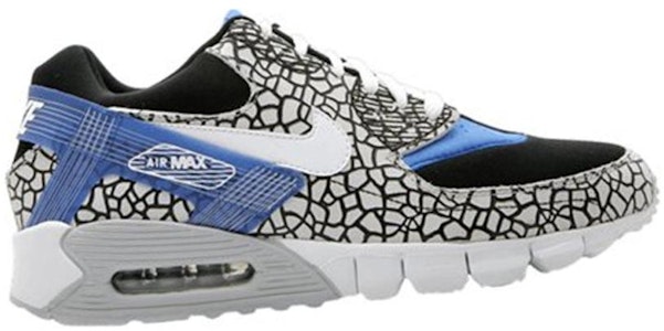 HUF x Nike Air Max 90 Current Huarache 'Hufquake' Sepatu Sneakers 375576-011 Lookbook HUF x Nike Air Max 90 Current Huarache 'Hufquake' Sepatu Sneakers 375576-011