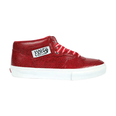 HUF Vans Half Cab LX 'Red Snakeskin'