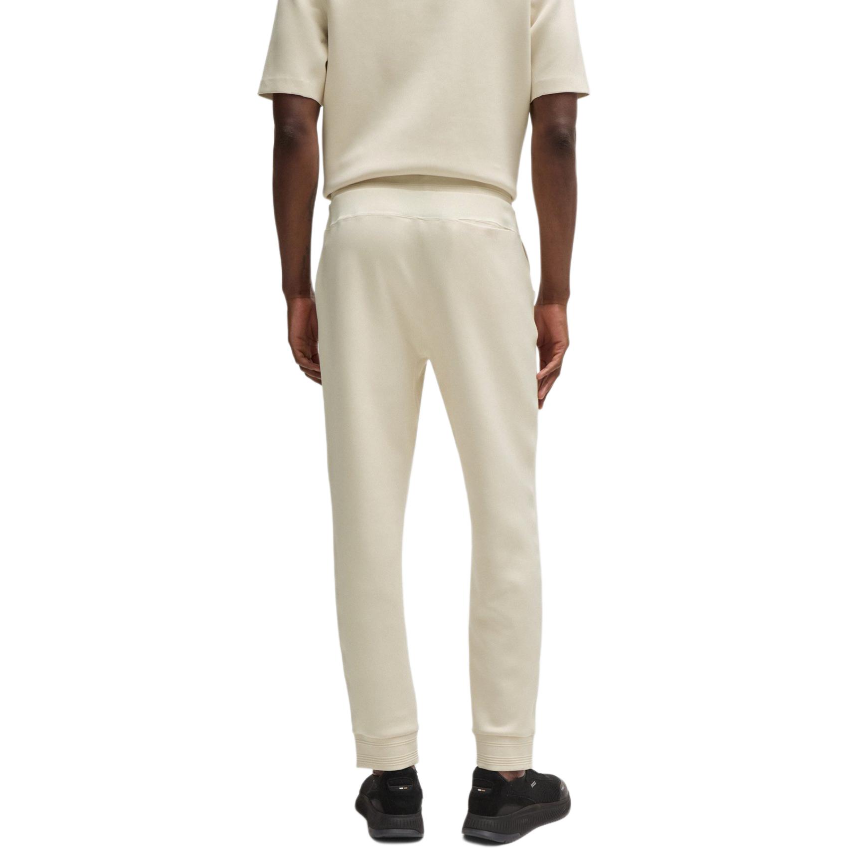 Details for HUGO BOSS 米色針織運動褲附標誌貼布與綁帶設計。 50521382-131