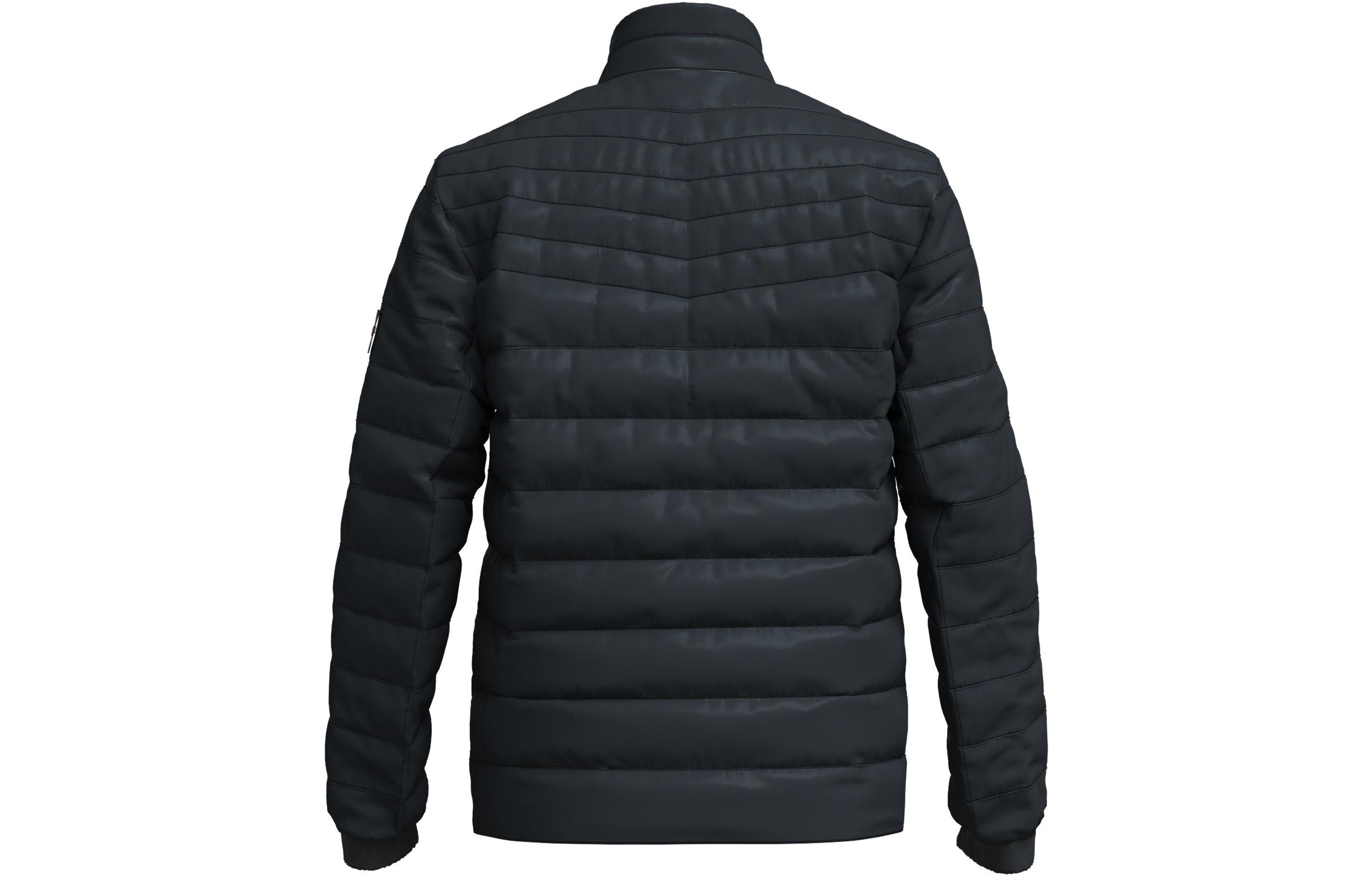 HUGO BOSS  Black Cotton Zip-Up Long Sleeve Jacket with Stand Collar. 50505262-001 圖 3