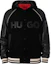 Buy HUGO BOSS Jaket Hitam Bertudung dengan Cetakan Huruf dan Penutup Butang. 50516870-001