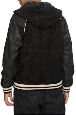 HUGO BOSS Jaket Hitam Bertudung dengan Cetakan Huruf dan Penutup Butang. 50516870-001 Details for HUGO BOSS Jaket Hitam Bertudung dengan Cetakan Huruf dan Penutup Butang. 50516870-001