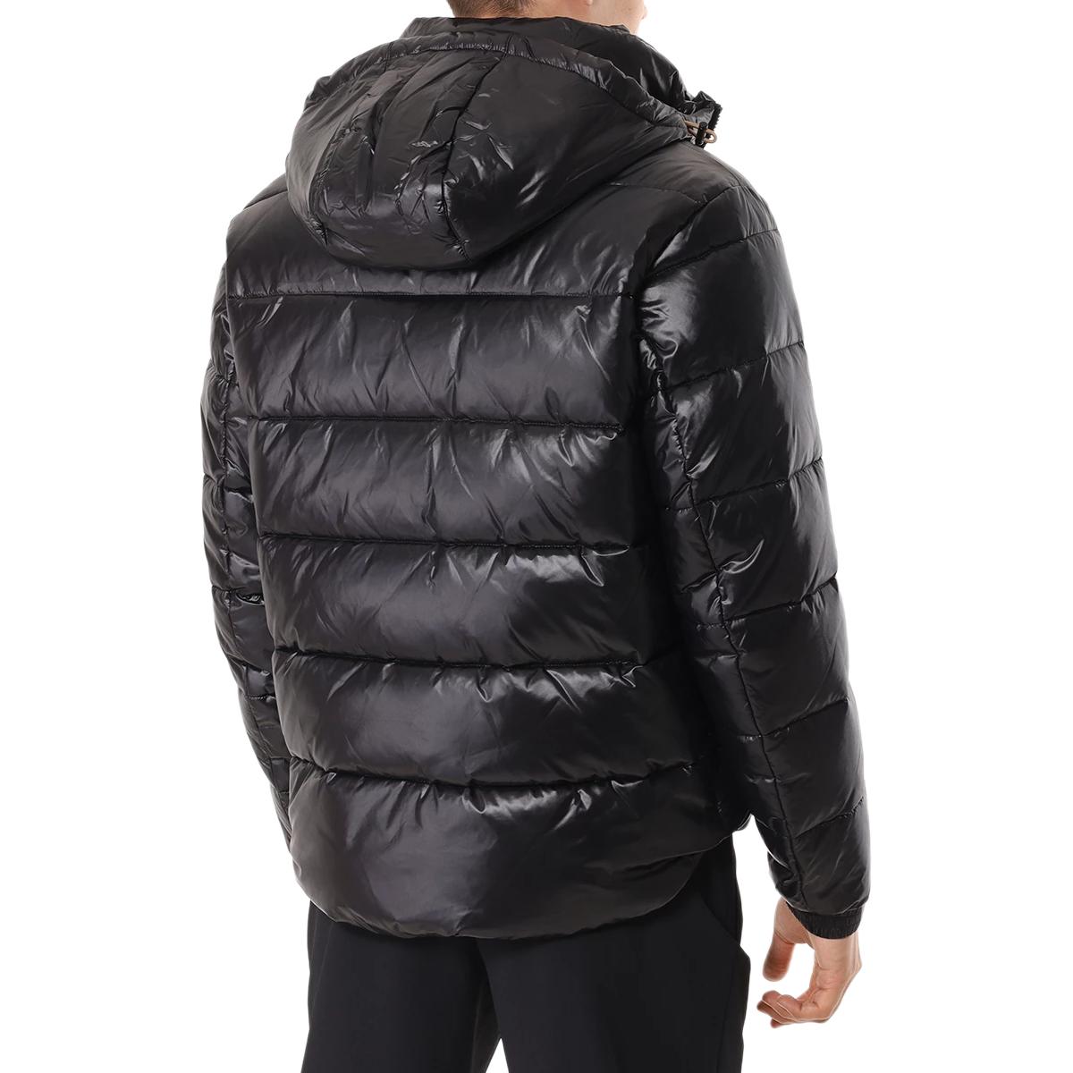 HUGO BOSS  Black Logo Printed High Collar Jacket Long Sleeve Outerwear 50520200-001 圖 5