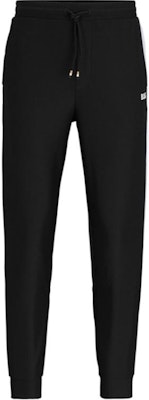 HUGO BOSS Black Relaxed Fit Joggers with Logo Print. 50506163-001 Buy HUGO BOSS Black Relaxed Fit Joggers with Logo Print. 50506163-001