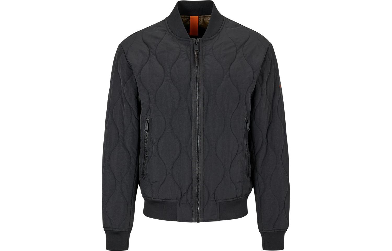 HUGO BOSS  Black Solid Casual Warm Cotton Jacket 50476056-001 圖 2